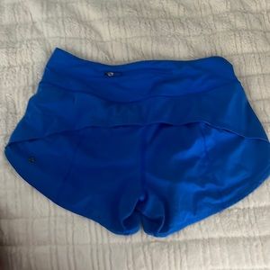Lululemon Speed Up shorts
